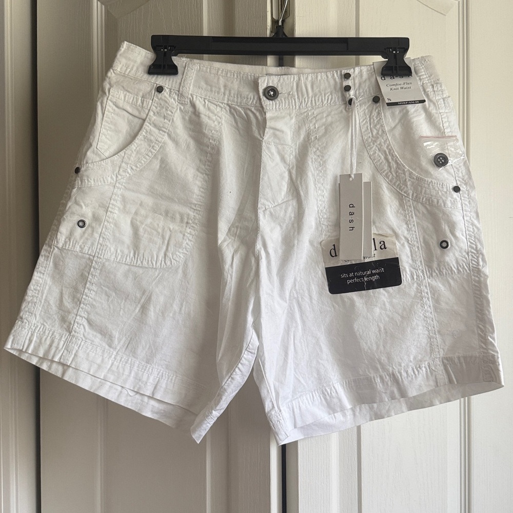 Ash Women's High Waist Shorts - White